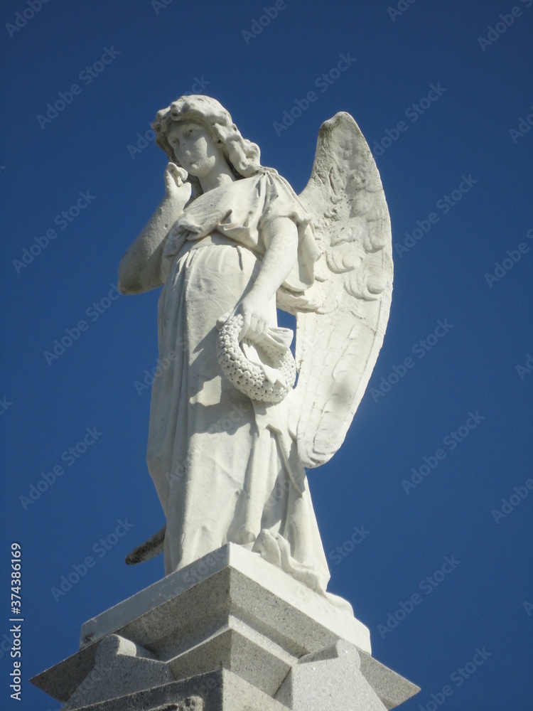 New Orleans cemetery angel