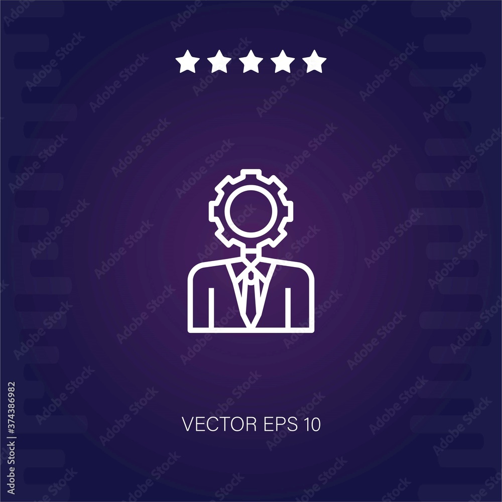 administrator vector icon modern illustartion administrator vector icon modern illustartion