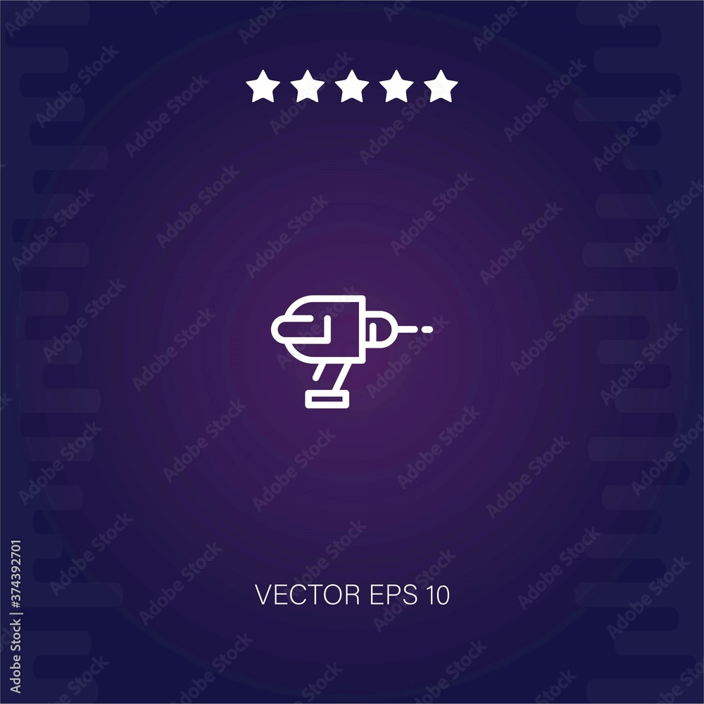 drill vector icon modern illustration drill vector icon modern illustration