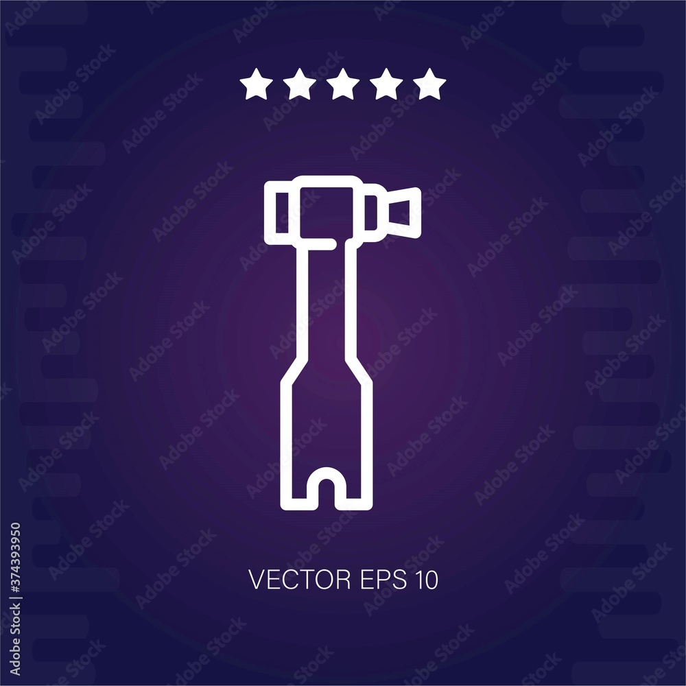 prophy angle vector icon modern illustration