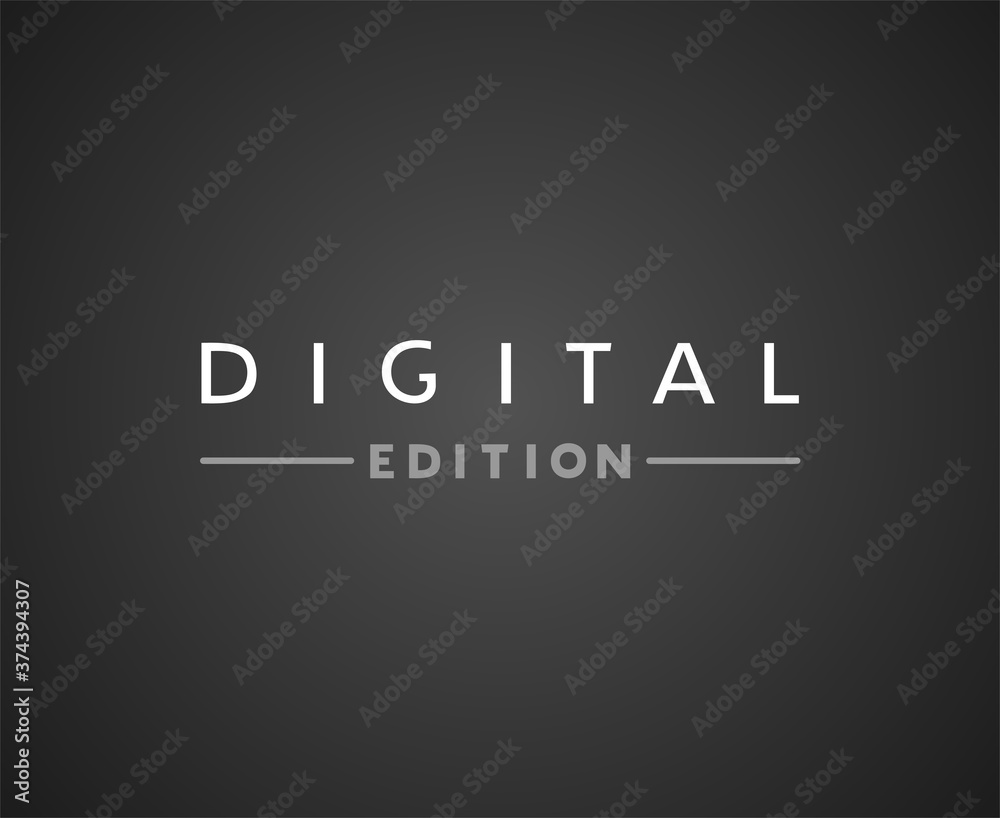 Design of elegant digital edition message
