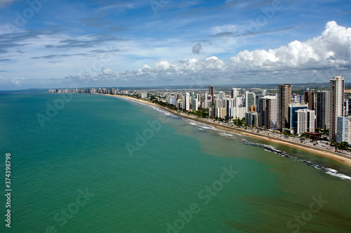 Praia de Boa Viagem em Recife, Pernambuco