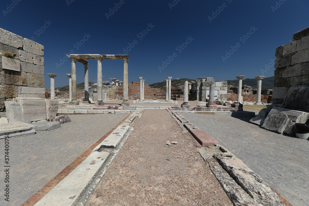 Basilica of St. John in Selcuk Town, Izmir, Turkey Basilica of St. John in Selcuk Town, Izmir, Turkey
