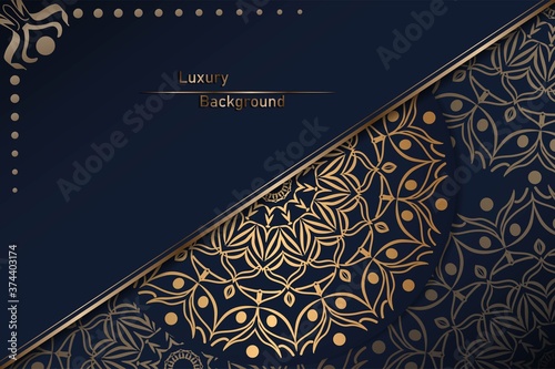 Templates, elegant invitations with mandalas