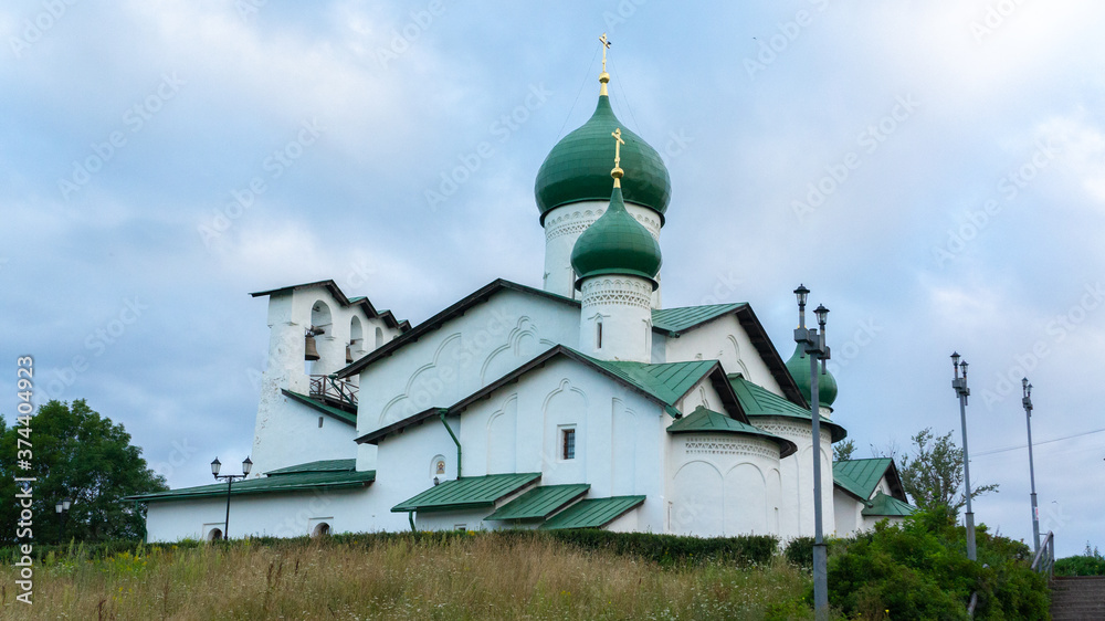 Orthodox Church of the Epiphany. Pskov, Russia