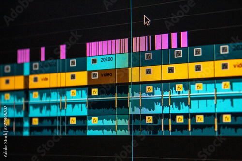 Video Editing Timeline