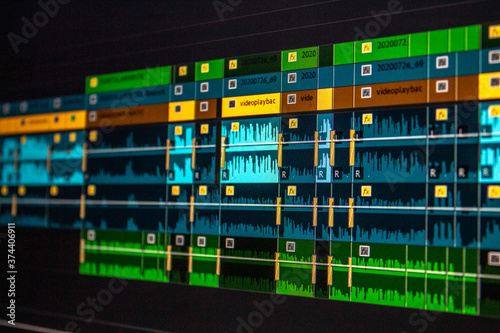 Video Editing Timeline