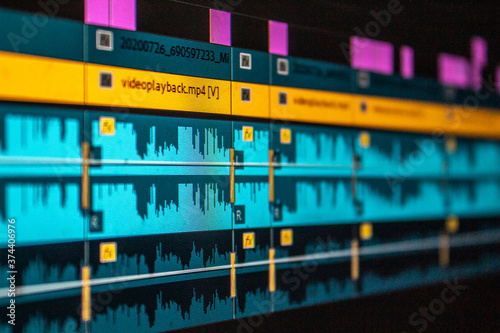 Video Editing Timeline