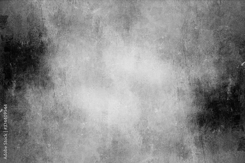 Black abstract background -Smoke  Gray fog 
