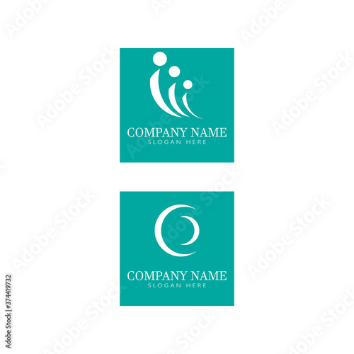  Vector illustration Business Abstract Circle icon