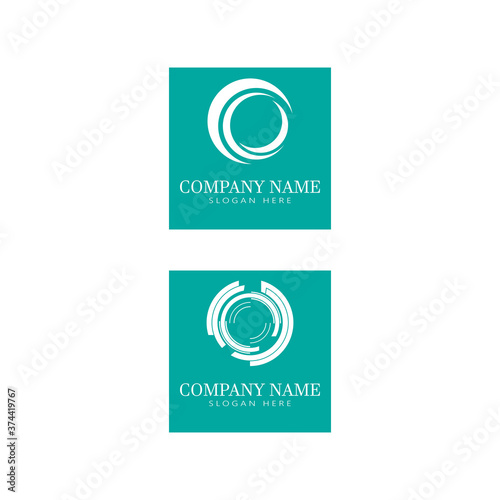  Vector illustration Business Abstract Circle icon