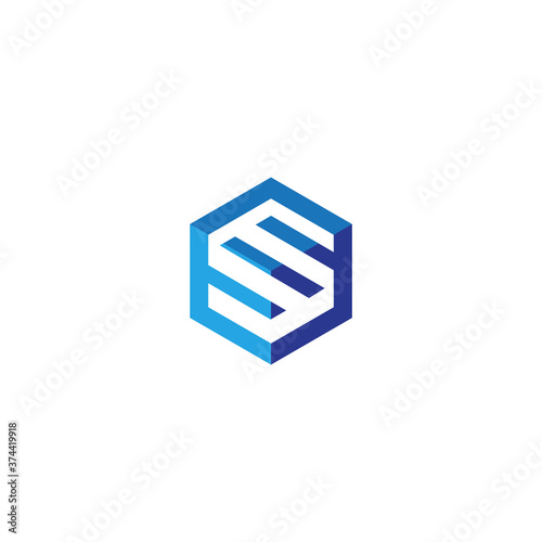 Business corporate S letter logo © evandri237@gmail