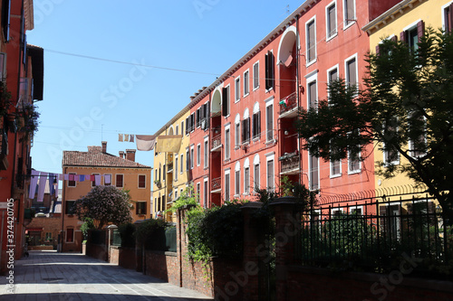 Venedig  Wohnviertel auf der Insel Giudecca