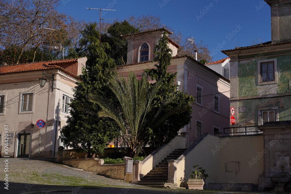 Buildings in Caldas da Rainha, city of Portugal. Europa Buildings in Caldas da Rainha, city of Portugal. Europa