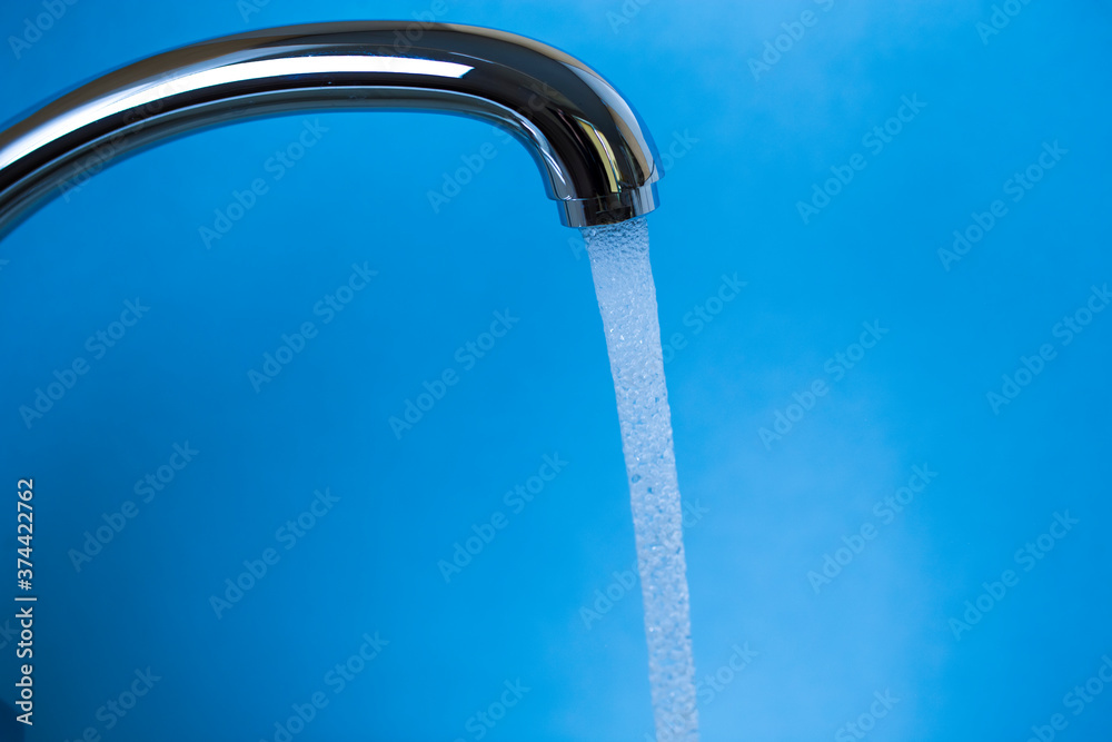 Closeup Macro Shoot of New Nickel Plated Water Tap Closeup Macro Shoot of New Nickel Plated Water Tap