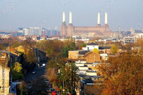 View of Battersea Power Station from Stockwell