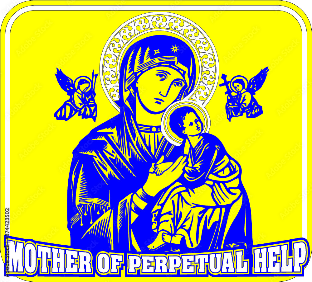 mother of perpetual help cut out 