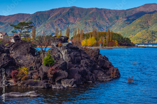 Japan. Japanese autumn land...