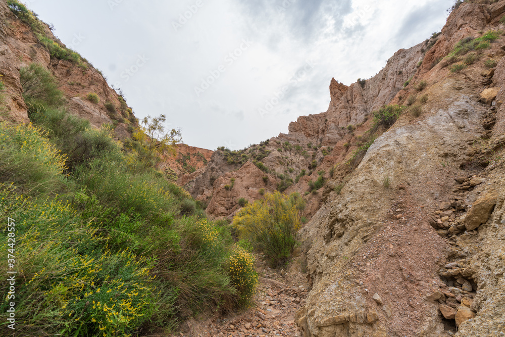 mountainous landscape in southern Spain mountainous landscape in southern Spain