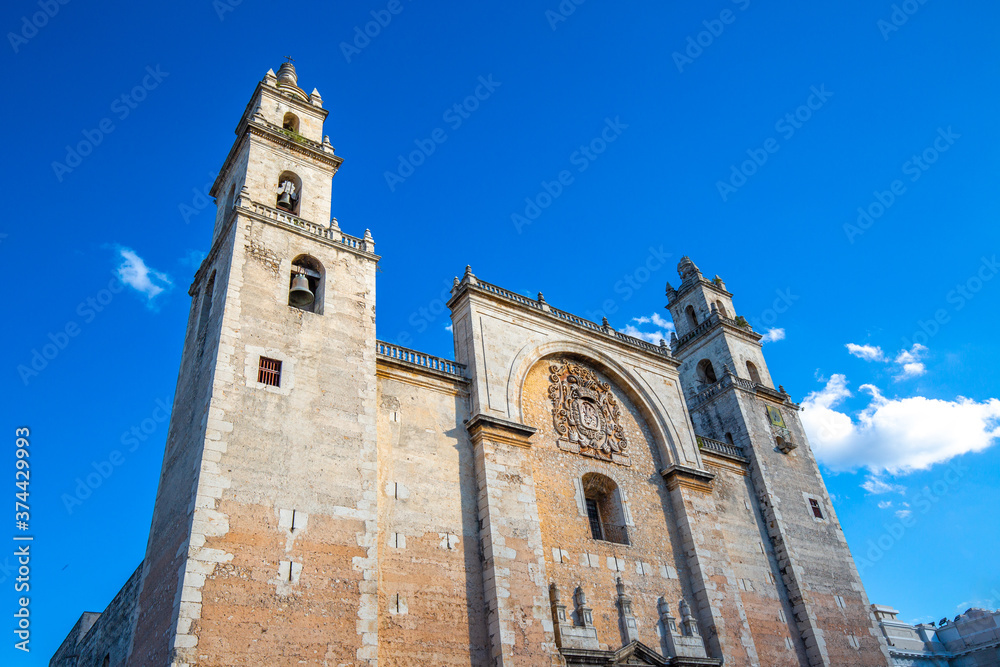 Mexico, Cathedral of Merida, oldest cathedral in Latin America