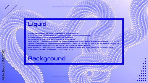 Liquid 3d wave background. Liquid 3d fluid shape backgroud. Modern landing page design. Solid colors 3d abstration. Beautiful background for greetings card, flyers, invitation, posters, brochure.