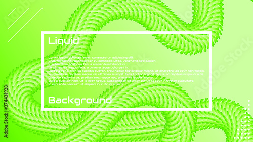 Liquid 3d wave background. Liquid 3d fluid shape backgroud. Modern landing page design. Solid colors 3d abstration. Beautiful background for greetings card, flyers, invitation, posters, brochure. photo