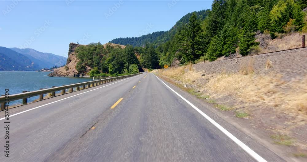 Oregon POV road around Columbia river 4k ( part 4 of 4 ) Oregon POV road around Columbia river 4k ( part 4 of 4 )