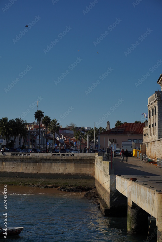 Cascais, beautiful coastal city in Portugal near of Lisbon. Europe