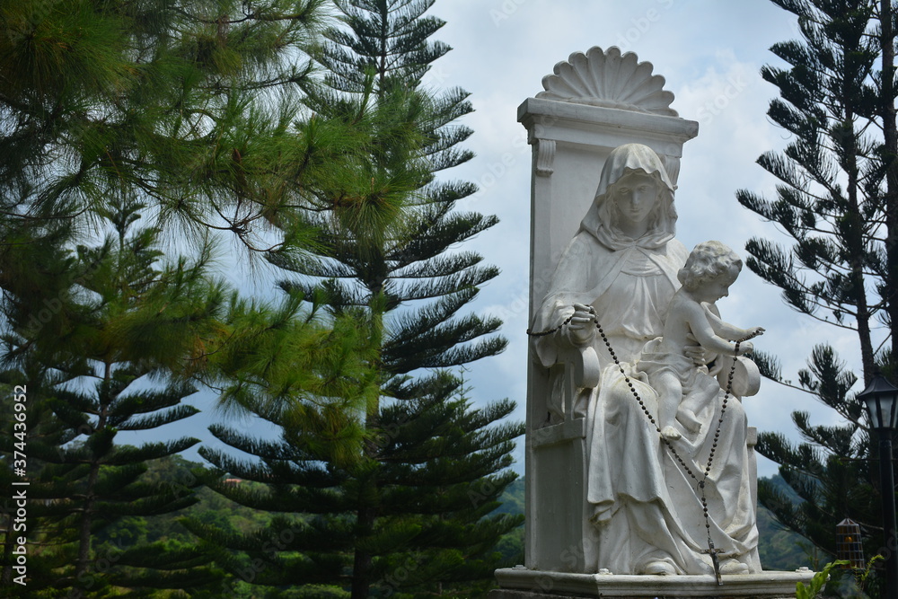 Our Lady of the Holy Rosary shrine at Caleruega in Nasugbu, Batangas, Philippines