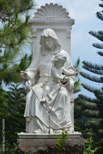 Our Lady of the Holy Rosary shrine at Caleruega in Nasugbu, Batangas, Philippines