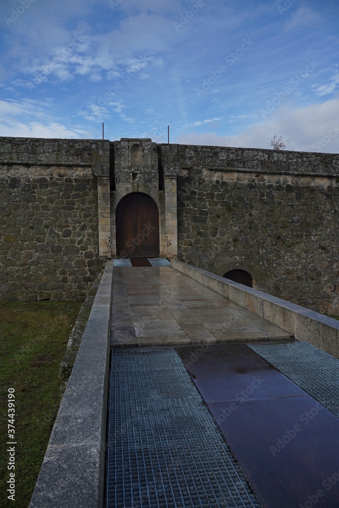 Obraz premium Fortress in Chaves, historical city of Portugal. Europe