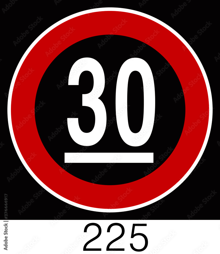 교통 표지판 (Traffic sign) 규제표지 -200 교통 표지판 (Traffic sign) 규제표지 -200