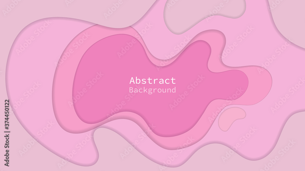 Paper cut background. Abstract background Vector illustration