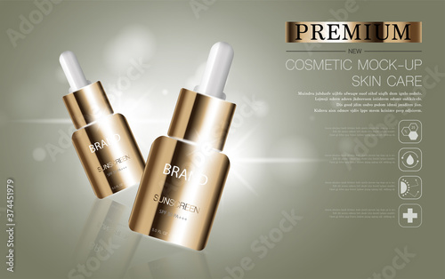 Hydrating facial serum for annual sale or festival sale.