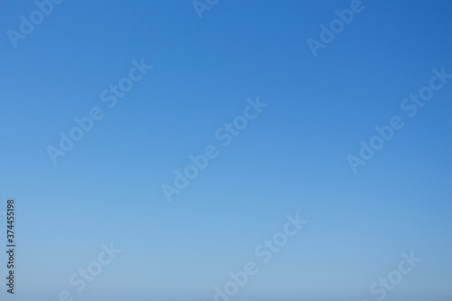 Blue abstract background, the sky on a sunny day