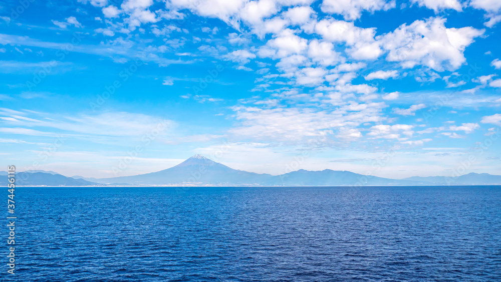 Fuji mountain landscape at Suruga Bay 4