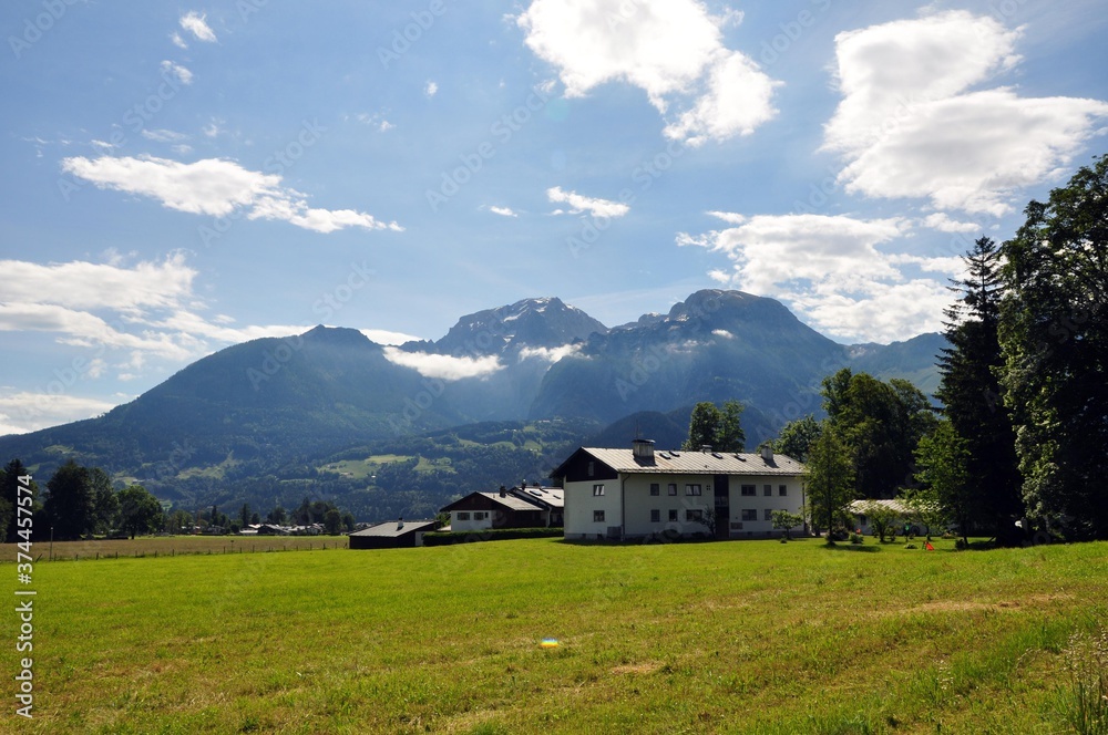 Unterwegs am Hochschwarzeck im Berchtesgadener Land