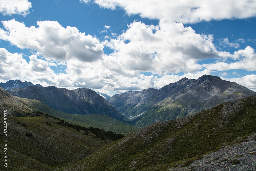 Schöne Berglandschaft