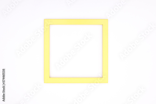Photo frame for photos or text on white background 