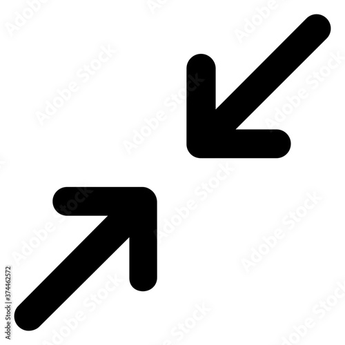 zoom in arrow icon