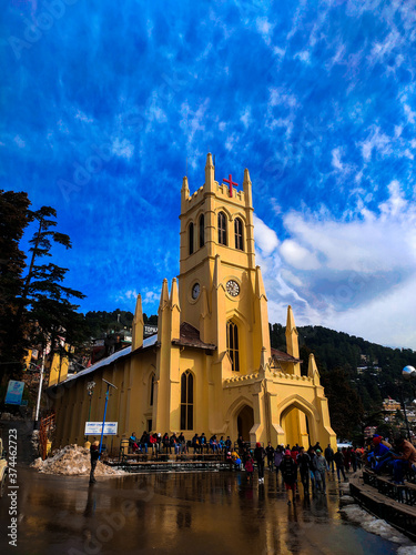 january 2020 
the ridge shimla 
when corona didn't hit shimla photo