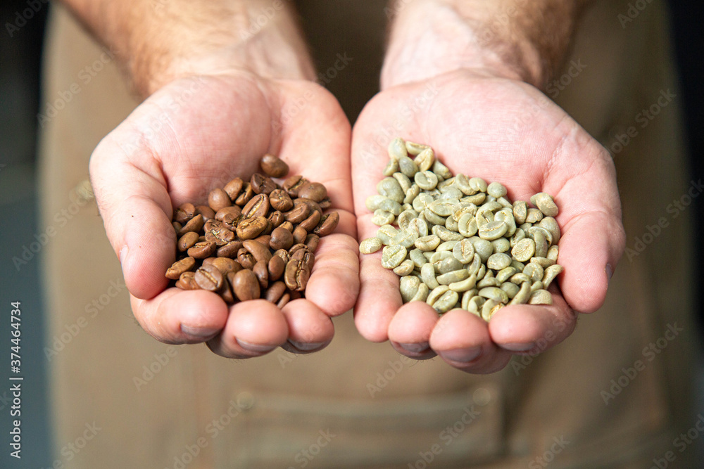 roasted coffee beans, can be used as a background roasted coffee beans, can be used as a background