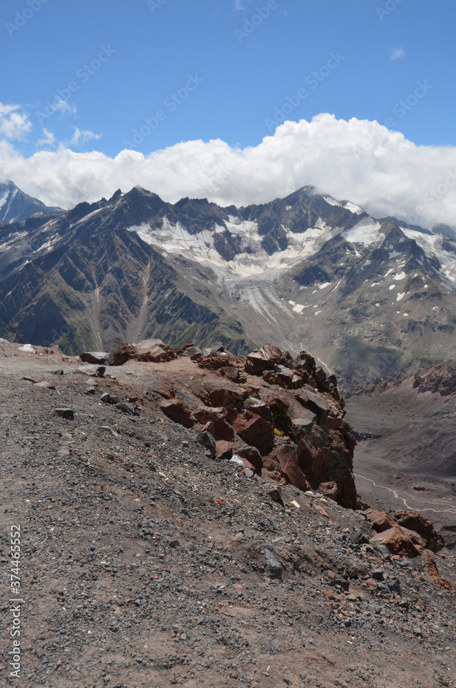 mountain territory of the Elbrus region