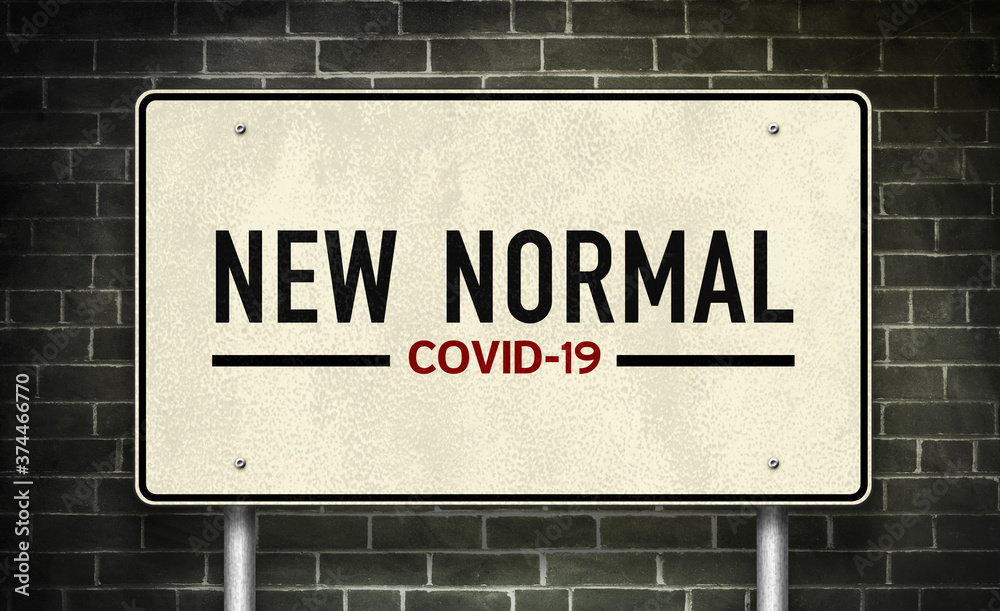 Fototapeta premium COVID-19 coronavirus lockdown rules concept illustration