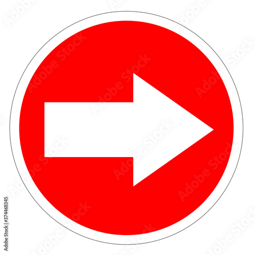 Arrow on the red background. Free Download Arrow on the red background. - GFXLoad