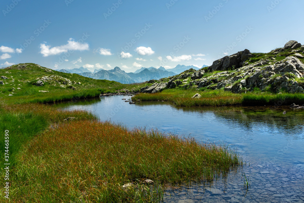 Ponteranica lakes, Orobie, Italian Alps