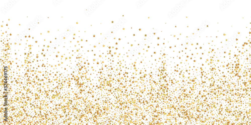 Gold stars luxury sparkling confetti. Scattered sm Gold stars luxury sparkling confetti. Scattered sm