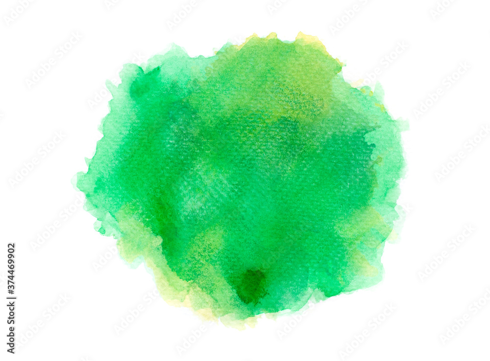 green watercolor background. green watercolor background.