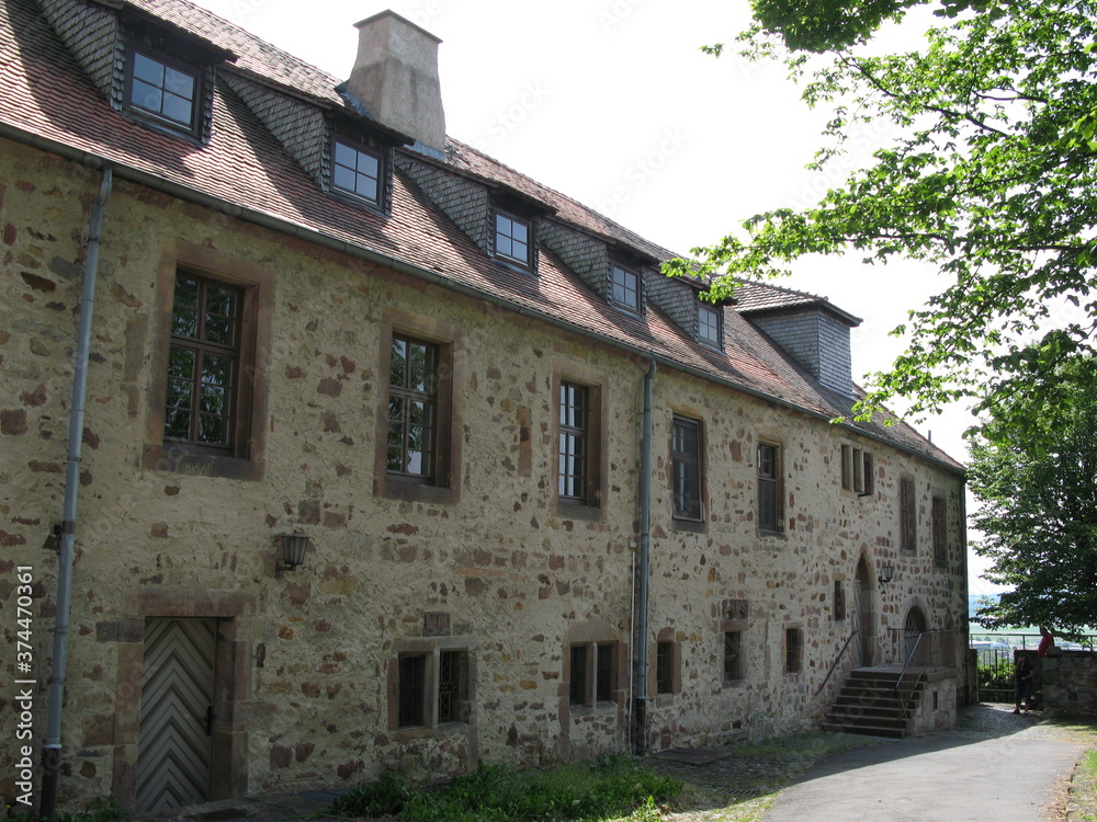 Mittelalterliche Stadt Fritzlar in Hessen Domplatz Mittelalterliche Stadt Fritzlar in Hessen Domplatz