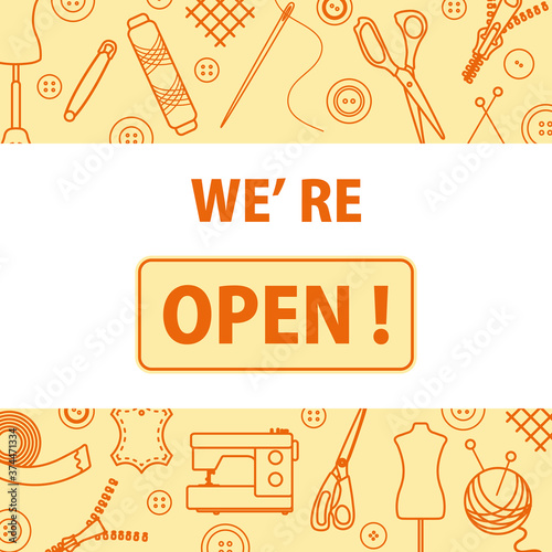 Open Sewing atelier Tailor Workshop Dressmaking